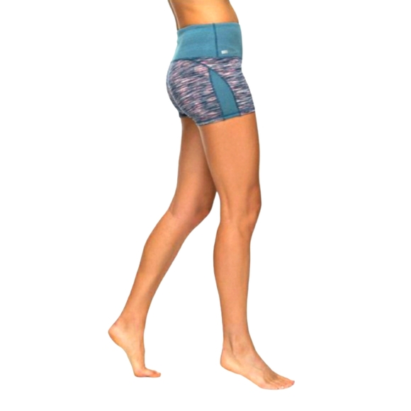 ROXY Nakkan Reversible Yoga Shorts-XS-NWOT - Picture 3 of 8